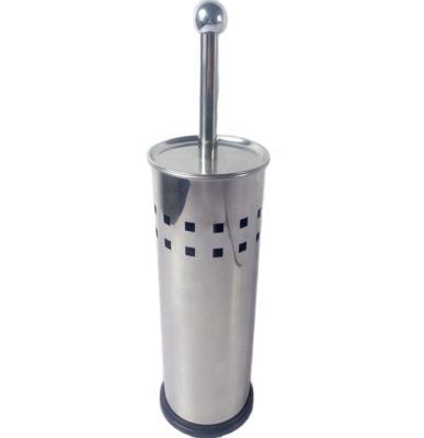 China Silver Chrome Stainless Steel Plating Bathroom Toilet Brush for sale