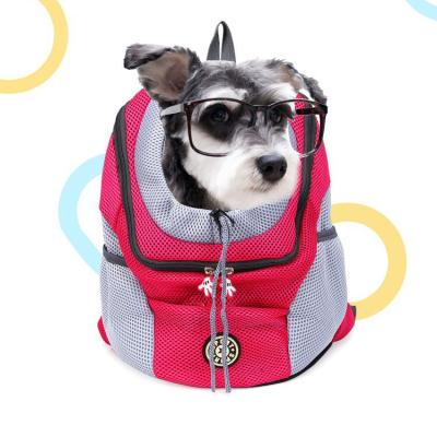 China China Wholesale Breathable Small Dogs Cats Outdoor Moving Carriers To Increase Travel Outdoor Carrier Comfortable Pet Backpack/frontpac for sale