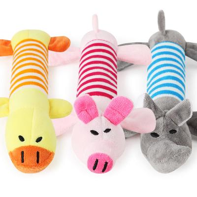 China Sustainable Wholesale Amazon Hot Sale Pet Toy Plush Vocal Long Squeak Dog Toy for sale