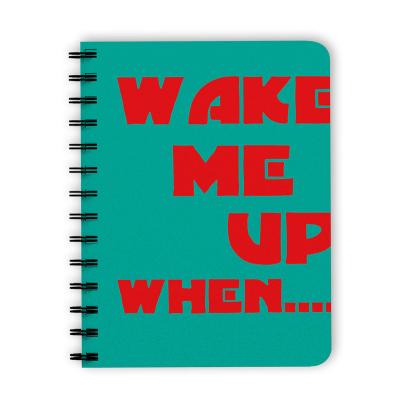 China Writing and Note-Taking Wide Lined 80 Sheets High Quality POP Art Note-Taking Book Fresh Hardcover B5 Composition Spiral Notebook for Students for sale