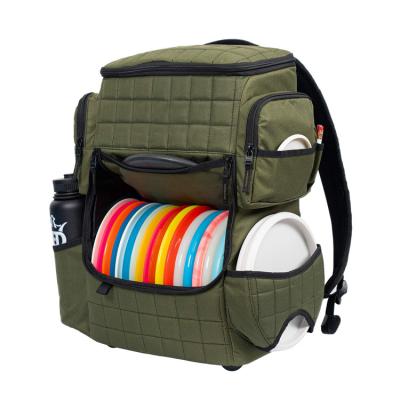 China Disc Golf Sports Factory Direct Large Capacity Disc Golf Bag Backpack Plug 20 Discs Disc Golf for sale