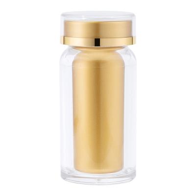 China Medicine IN STOCK 60ml plastic Health care wide mouth medicine soft capsule bottle sample transparent ms cap container pills tablets for sale