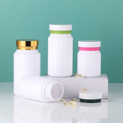 China Medicine CUSTOM Plastic Box for Pills Vitamin Supplements Medication PET Bottle Factory Supplier Prescription Vial Medicine Container for sale