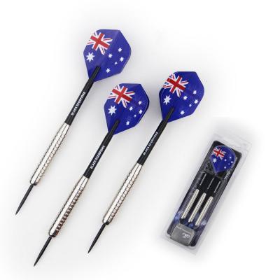 China Darts with Cheap Wholesale Australia Flag 2021 Safety Iron Barrel Tips Darts with Australia Flag for sale