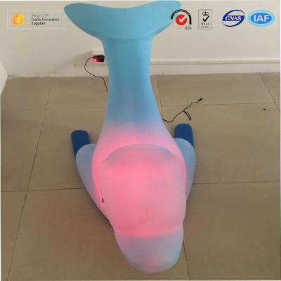 China Wholesale Wear Resistance Children's Electric 220V~ Dolphin Lights And Voice Rink Use Ice Skating Aid for sale