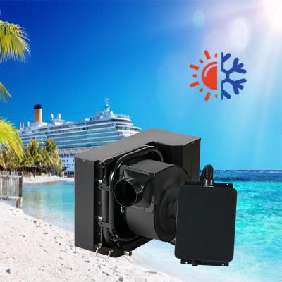 China Compact Top sales portable Stainless steel housing Indoor heating cooling R410A Split type 110 volt Small Marine Air Conditioner for sale