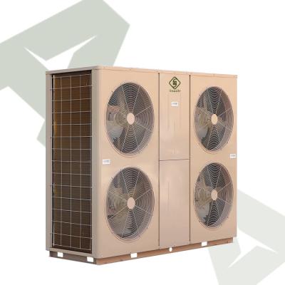 China Outdoor Multifunction Energy Saving Low Noise R32 Refrigerant Evi Dc Inverter Air Source Heat Pumps for sale