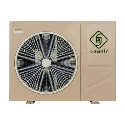 China Outdoor Low Price Good Quality R32 all in one  DC Inverter Heat Pumps heating  cooling system for houses , Erp a+++ for sale