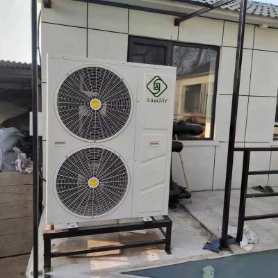 China Outdoor pompa ciepla monoblock 10kw 16kw 20kw 22kw 26kw All In One Full Dc Inverter Evi Air 2 Water  Heat Pump r290 R32 for sale