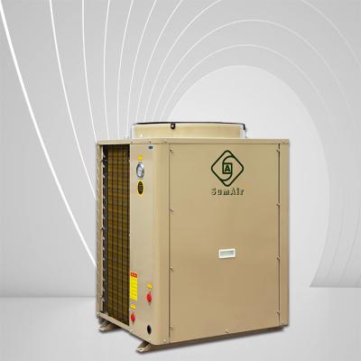 China Outdoor High Efficient Factory Commercial Industry Heating Water Heater High Temperature R134A Air Source Heat Pump for sale