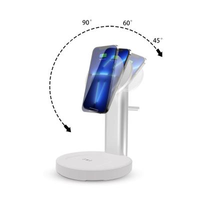 China New Smart Watch Goods Radio Charging 3 in 1 Magnetic Multifunctional Wireless Charger for iPhone Earphone Smart Watch Wireless Charging for sale