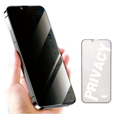 China Tempered glass 14pro 14plus samsungA54 A34 A24 in mobile phone Anti-peep mobile phone protective film privacy glass for sale