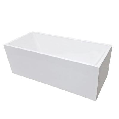 China Freestanding Classic Luxury Mini Small Stand Alone Bathtub For Adult for sale