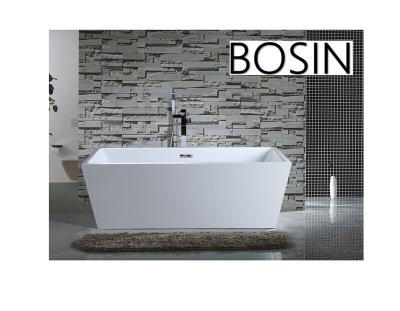 China Freestanding Natural Solid High End Acrylic Bathtub Wholesale Bathtub for sale