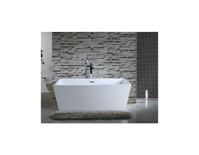 China Wholesale Customized Solid Surface Natural High End Acrylic Bathtub Stone Freestanding Bathtub for sale