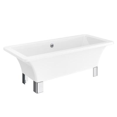 China Freestanding Factory Made High Quality Metal Foot Stands For Family Freestanding Traditional Soaking Tubs for sale