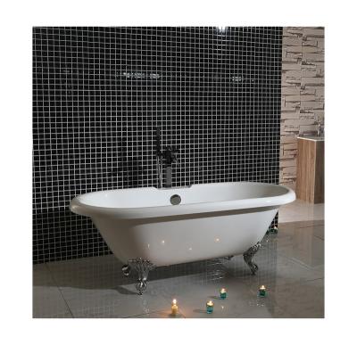 China Free wholesale production of high quality acrylic round free traditional soaking tubs for sale