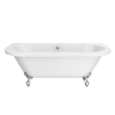 China Factory Freestanding Custom Seamless Large Built-in Freestanding Bathtub For Home Use for sale