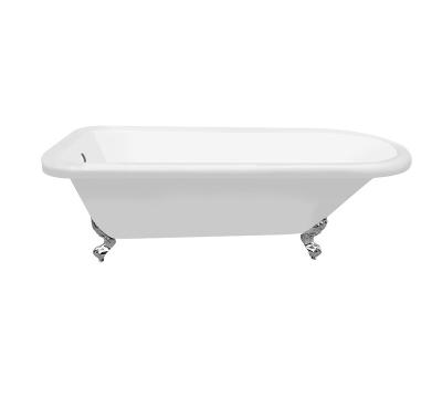 China Free luxury family can be customized acrylic independent traditional small non-slip bathtub for sale