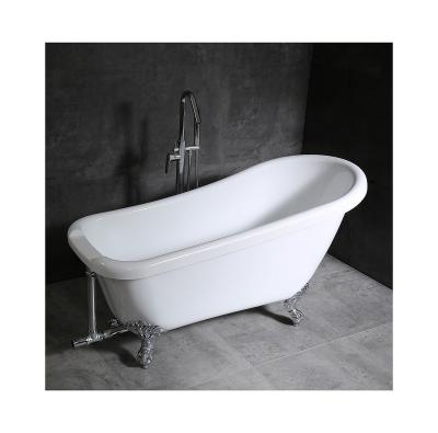 China Free factory wholesale manufacturing of high quality household acrylic oval traditional bathtub for sale