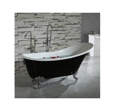 China Free the same type of household produced by the factory do not need to install the metal foot oval bath for sale