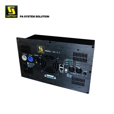 China 2.1 Channel Home Theater System DSP Stereo Plate Amplifier Module D3-2.1 for sale