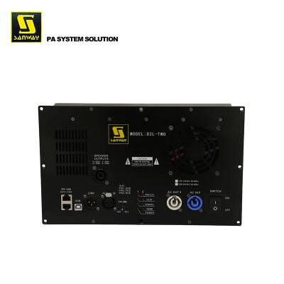 China Bi-amped Speaker Amplifier Module D2L-TWO Sanway Class D Power Amplifier Audio Module For Bi-amped Speaker for sale