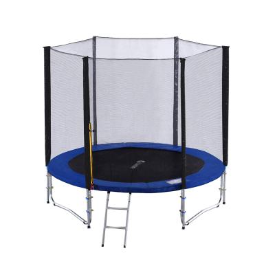 China With Protective Net Wholesale Professional 5ft Soft Edge Eurotramp Trampoline Park With Outdoor Safety Net for sale