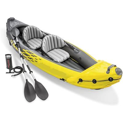 China PVC Tarpaulin Cove Championa Inflatable Kayak Set Inflatable Fishing Canoe / Kayak for sale