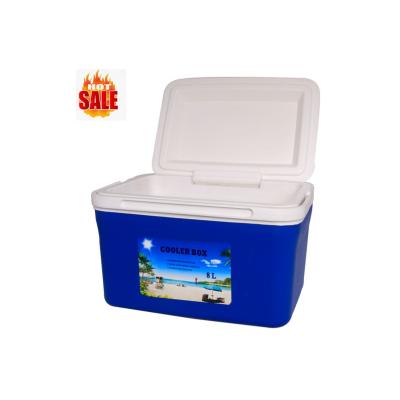 China Waterproof Plastic Patio Beer Chest Ice Cooler Rotomolded Cooler Box With Wheels for sale