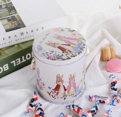 China Disposable White Candy Box Wedding Candy Box Nostalgic Milk Rabbit Snack Gift Box After 80 for sale