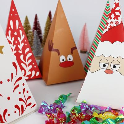 China Disposable Christmas Sweater Candy Box DIY Gift Box Nougat Cookie Pastry Box for sale