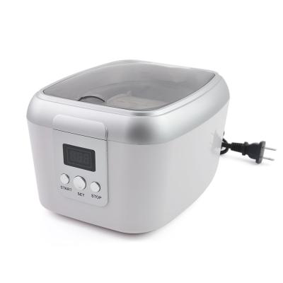 China Mini Jewelry 600ml Household Hotel Glass Teeth Cleaning Machine Glass Tooth Ultrasonic Cleaner for sale