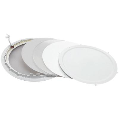 China Modern Good Prices Waterproof IP20 3W 6W 9W 12W 15W 18W 24W LED Flat Panel Lamp Recessed Round Ultra Thin Slim Led Ceiling Panel Light for sale