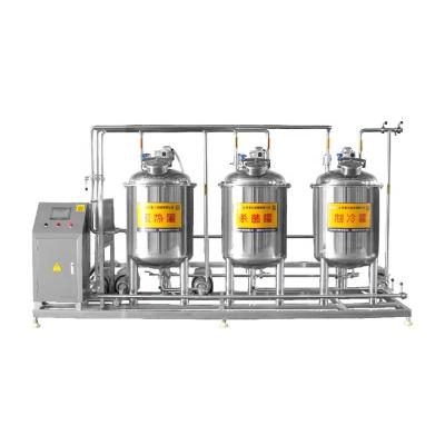 China Hotels Fresh Milk Dairy Pasteurization Production Line for sale