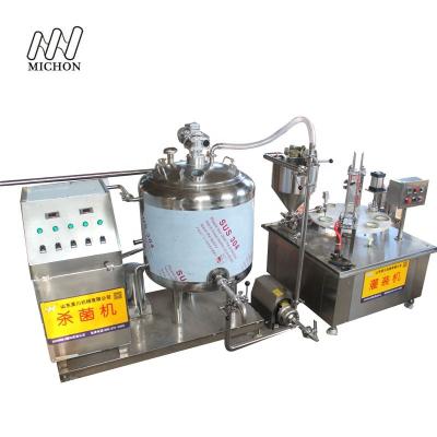 China food & Beverage Factory Milk Pasteurizer Yogurt Production Line Small Yogurt Production Line for sale