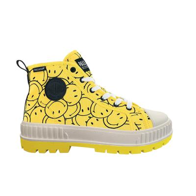 China Injection Shoes Durable Using Low Price New Designed Sneaker Shoes Canvas Top Boots à venda