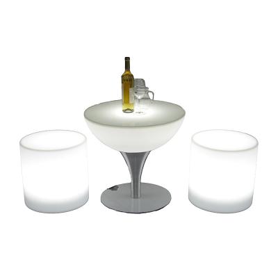 China Modern Led Round Hookah Tables for sale