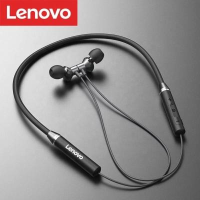 China Original In-ear Lenovo HE05 headphones 9D stereo sound custom earph with CVC noise canceling MIC neckband wireless earphone for sale