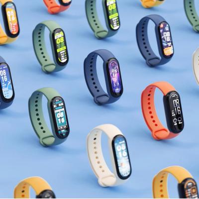 China Global Version 3G Original Xiaomi Band5/6 Strap Wristband Xiaomi MI Smart Watch For Android IOS Mobile Phones for sale