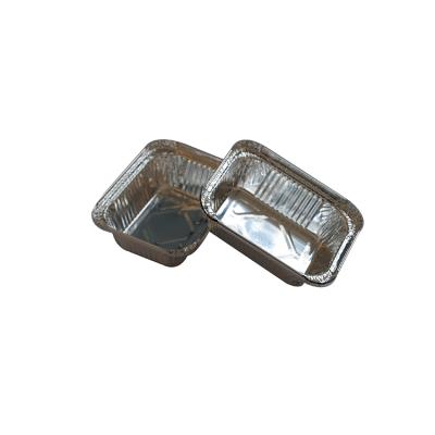 China Food Storing Fast Food Aluminum Foil Packing Container With Lid Aluminum Foil Tray Takeout Food Container for sale