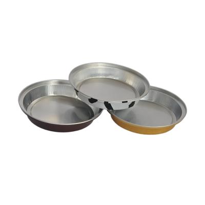 China Food Storing Colorful Aluminum Foil Bakery Containers Aluminum Foil Baking Cups for sale