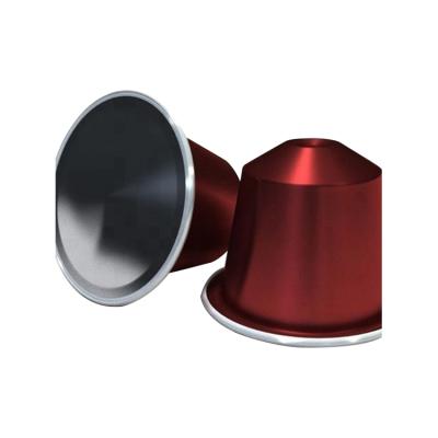 China Food Foil Empty Espresso Coffee Capsules In 15ml for sale