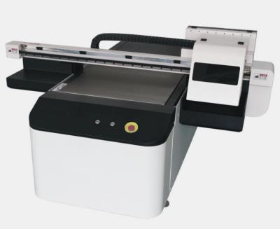 China Printing Shops 30cm Height UV Flatbed Printer Inkjet Printing Color for sale