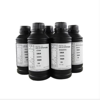 China Popular Vertical Glass UV Ink 3D Wall Printing Ink Price 1000ml /500ml for sale