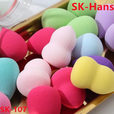 China Free Make Up Sponge New Arrival Low Moq Cosmetic Latex Mini Beauty Makeup Sponge Blender Tools Original Pink Purple SK-107 for sale