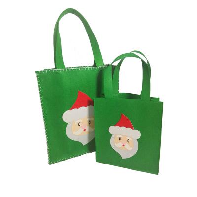 China Very Nice Decorative Polychromatic Felt Gift Bags Christmas For Home Christmas Decoration for sale