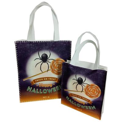 China Designed Various Shopping Bag Recyclable Felt Halloween Witch Candy Bag For Kids for sale