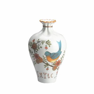 China Home Decoration Flower Vase Hotel Decor Porcelain Ceramic Jardiniere for sale