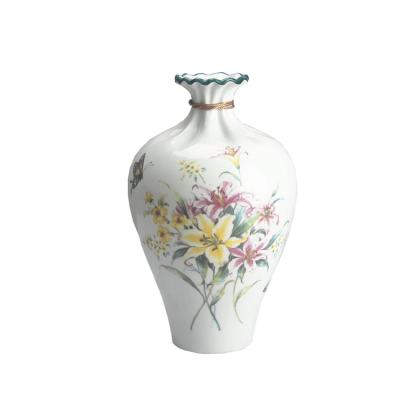 China Wholesale Ceramic Home Decoration Flower Vases Hotel Colorful Vase for sale